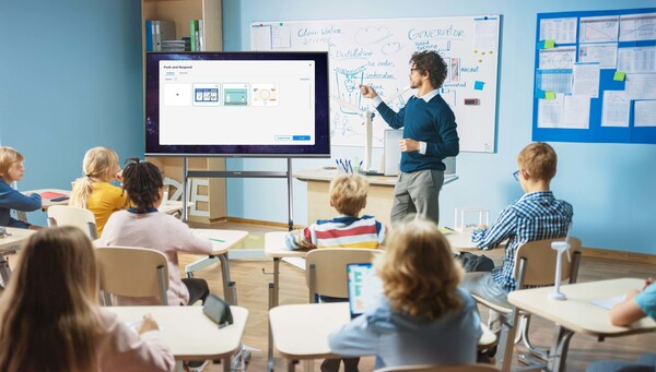 ViewSonic announced that ClassSwift software, an innovative interaction tool that allows educators to boost class engagement and promote quick comprehension checks, is now available to educators worldwide. (PRNewsfoto/ViewSonic)