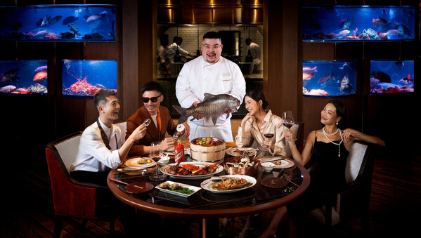 Executive Chef Henry Zhang Zhicheng of Drunken Fish presents a premium dining experience featuring fresh seafood from around the world