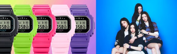 Casio sẽ phát hành sản phẩm hợp tác lần thứ hai với nhóm nhạc nữ Hàn Quốc ITZY