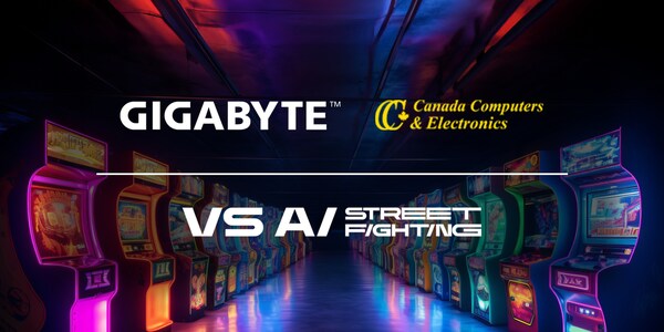 GIGABYTE Launches Innovative AI Experiences at Canada Computers with VS AI Street Fighting Arcade and Brand Day Series