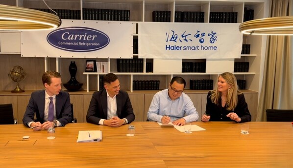 ซิชั่น พีอาร์ นิวส์ไวร์ - Haier Smart Home เข้าซื้อกิจการ Carrier Commercial Refrigeration เป็นอันแล้วเสร็จ