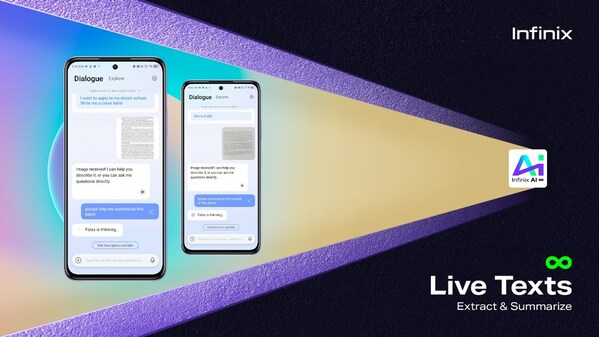 Infinix AI∞ | Live Texts∞