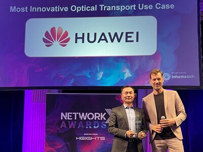 "Most Innovative Optical Transport Use Case" Award