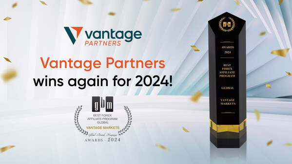 Vantage Markets คว้ารางวัล Best Forex Affiliate Program จากงาน Global Brand Awards 2024