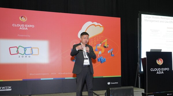 James Tan, Vice President of Huawei Cloud Solution Sales in APAC