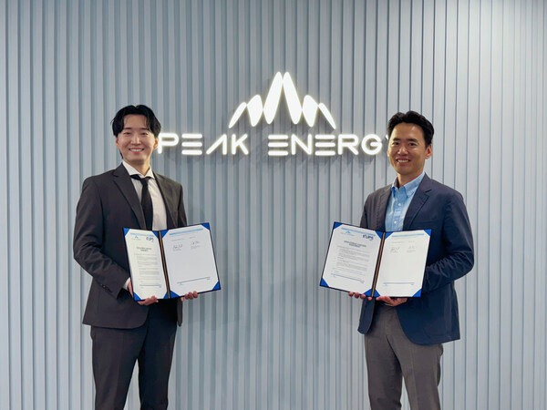 Kim Hyung-Jun VP/COO of INUPS, and Jaepil Park, Country Head South Korea of PEAK ENERGY (Friday, September 13)