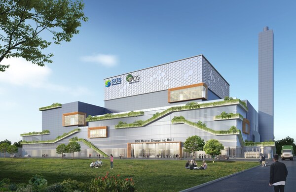 Architectural Rendering of Tam Sinh Nghia Waste-to-Energy Project