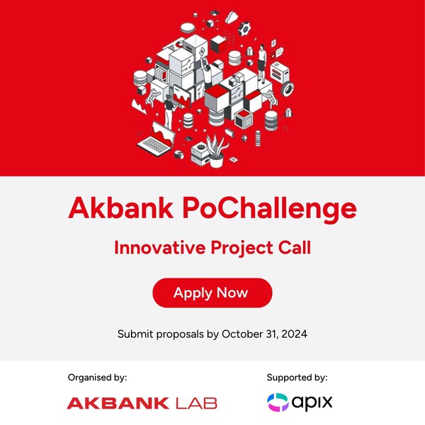 Step into Akbank PoChallenge with @Akbank LAB to drive the future of banking innovation.Collaborate with the team, test your solution by a paid proof of concept and watch your project thrive, Akbank could be your next customer!Be part of this innovative project call, register now.Apply Now: https://bit.ly/487mren