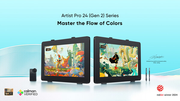 CISION PR Newswire - XPPen Launches Artist Pro 24 (Gen 2) Series: Two Industry-First Masterpieces Redefine Color Excellence