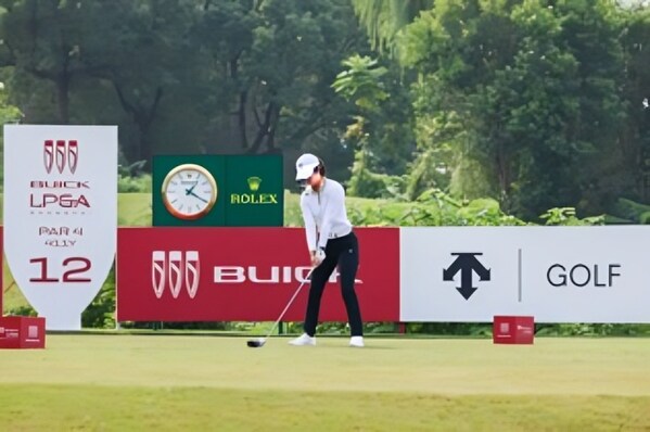 全力以赴，精準揮桿 迪桑特高爾夫見證2024別克LPGA錦標賽精彩瞬間