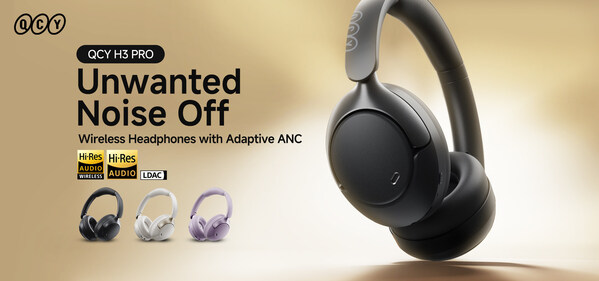 H3 Pro Wireless Headphones with Adaptive ANC