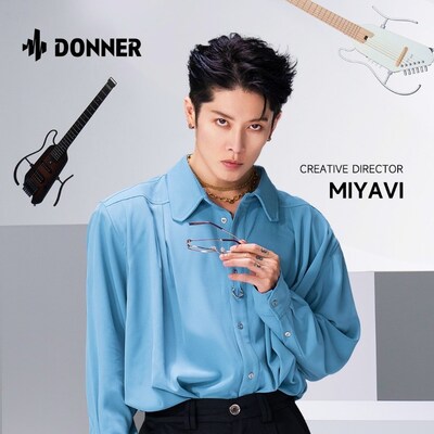 GUITARIST MIYAVI NAMED AS THE CREATIVE DIRECTOR OF DONNER MUSIC