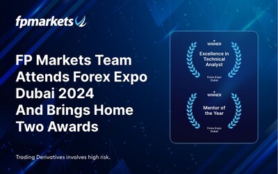 FP Markets团队出席Forex Expo Dubai 2024并荣获两项大奖