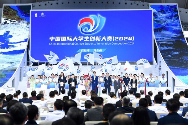 The China International College Students’ Innovation Competition took place in Shanghai from October 12 to 15 (photo by Shanghai Jiao Tong University) (PRNewsfoto/xinhuanet)