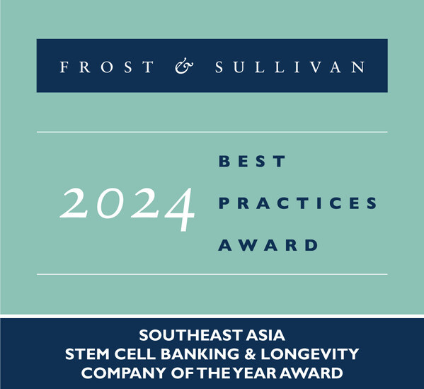 CISION PR Newswire - Medeze Group Awarded Frost & Sullivan's 2024 Southeast Asia Company of the Year for Delivering Highly Innovative Stem Cell and Longevity Solutions