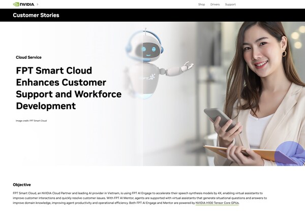 CISION PR Newswire - The AI solutions for Japanese businesses make a global splash with the NVIDIA promotion campaign