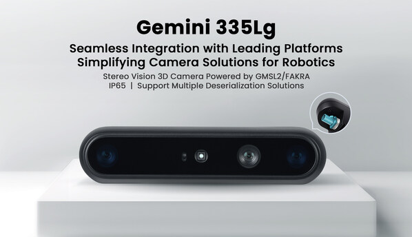 ROSCon 2024: Orbbec Unveils GMSL2/FAKRA Stereo Vision 3D Camera Gemini 335Lg for AMRs and Robotic Arms