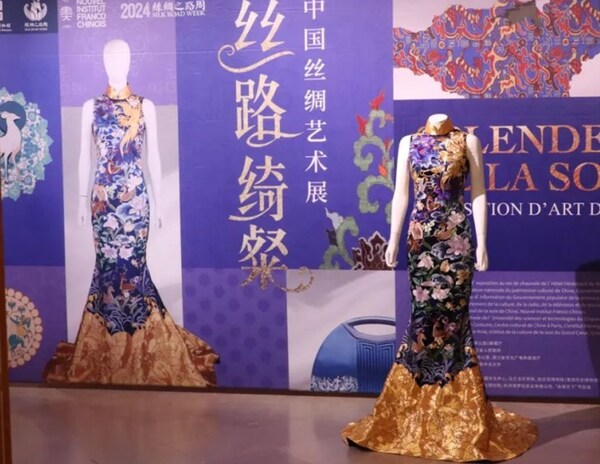 2024 Silk Road Week Concludes in Paris (PRNewsfoto/China National Silk Museum)