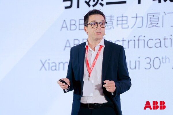 ABB电气事业部智慧电力业务单元全球总裁马思