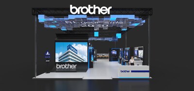 Brother展台概念图