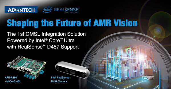 The 1st GMSL Integration Solution Powered by Intel® Core™ Ultra with RealSense™D457 Support