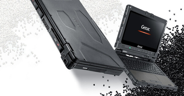 Getac takes a new step towards a sustainable world by adopting SORPLAS™ from Sony Semiconductor Solutions (SSS) in its premium rugged products, including the Getac S510 and K120.