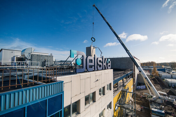 Delska Celebrates a Topping Out Ceremony for the Most Sustainable Data Center in the Baltics - GLOBAL NEWS