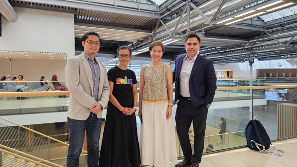 (from left to right) Dr. Stephane Wen-Wei Ku, HIV Education and Research (HEArT), Taiwan; Khun Surang Janyam, Service Workers in Group (SWING), Thailand; Dr. Nittaya Phanuphak, Institute of HIV Research and Innovation (IHRI), Thailand; and Dr. Iskandar Raja Azwa, University of Malaya, Malaysia.