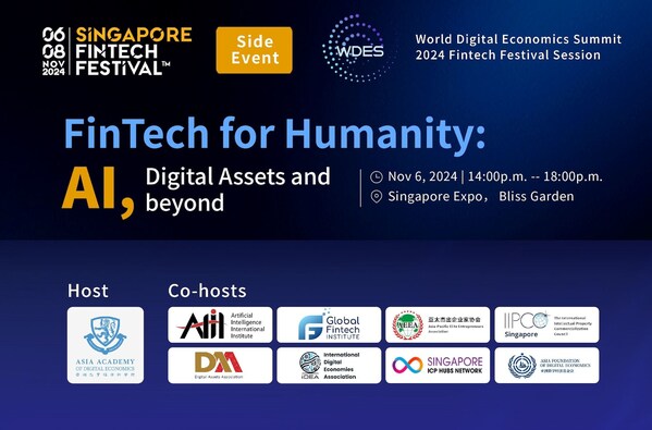 Internet Computer Protocol (ICP) Supports "FinTech for Humanity" Official Side Event at Singapore Fintech Festival 2024