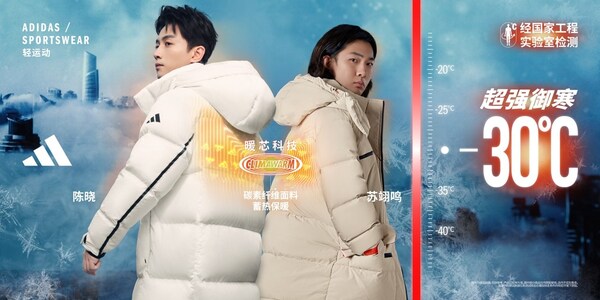 adidas Sportswear 全新升級CLIMAWARM暖芯科技冬季御寒系列