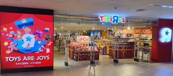 Toys"R"Us Malaysia menambahkan lagi elemen keseronokan musim ini dengan pengubahsuaian besar-besaran di kedai utama mereka di Mid Valley Megamall.