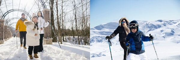 长白山度假村-家庭山地假日；北大湖度假村-亲子滑雪