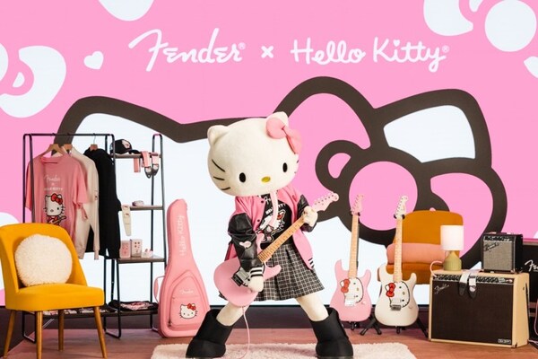 FENDER? 推出HELLO KITTY限量聯(lián)名款吉他、配件和服飾