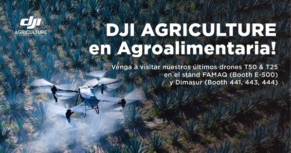 DJI to Showcase its Newest Agricultural Drones at Expo AgroAlimentaria Guanajuato 2024