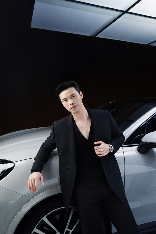 Lam Thanh Kim exudes modern charisma, recently capturing attention alongside luxury brands like Porsche and Bvlgari.