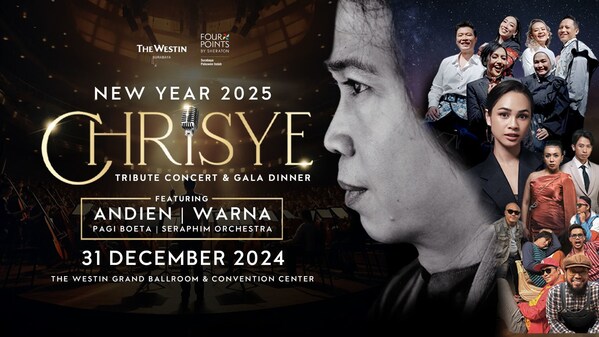 New Year Tribute Concert and Gala Dinner: "CHRISYE" at The Westin Grand Ballroom & Convention Center, Surabaya