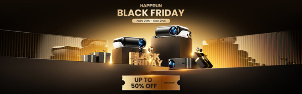 Unmissable Black Friday Deals on HAPPRUN Projectors - Transform Your Home Theater!