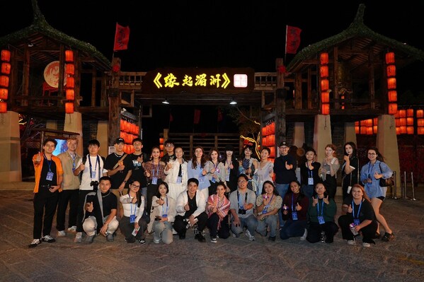 Participants in the 2024 Global Gen Z Dialogue on Meizhou Island on Nov 18.  PROVIDED TO CHINA DAILY