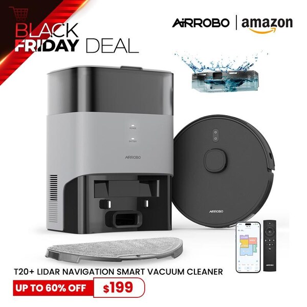 AiRROBO T20+ Robot Vacuum Amazon Deal