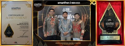 6D Technologies荣获Smartfren Awards 2024“年度最佳IT服务卓越金牌合作伙伴”奖