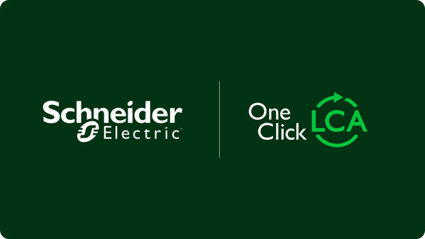 Schneider Electric advances environmental impact transparency in MEP by sharing product data through One Click LCA