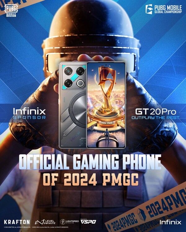 Infinix GT 20 Pro Official Gaming Phone of 2024 PMGC