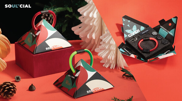 SOUL-CIAL's "Hang a Little Hope on the Tree" Christmas Gift Set.