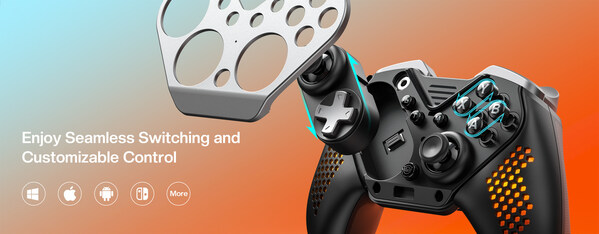 NYXI Unveils the NYXI Flexi Game Controller: A New Era of Customizable Button Layouts