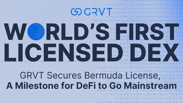 GRVT becomes the world's first licensed DEX