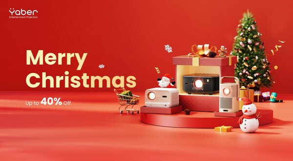 Bring Christmas Cheer to Your Home with Yaber Projectors: Holiday Sale Now Live on Amazon