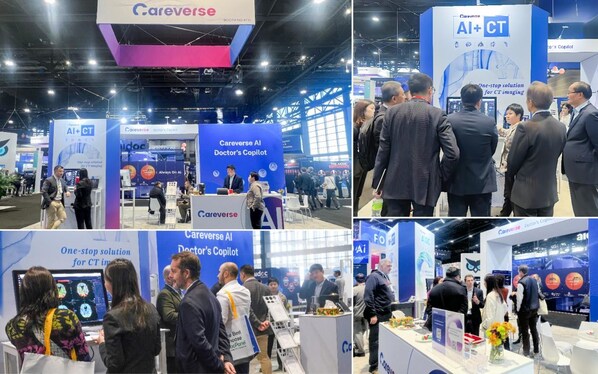 Careverse booth at RSNA 2024