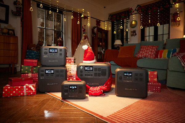 CISION PR Newswire - Bright Lights, Warm Nights: BLUETTI Portable Power Stations Bring Christmas Delight