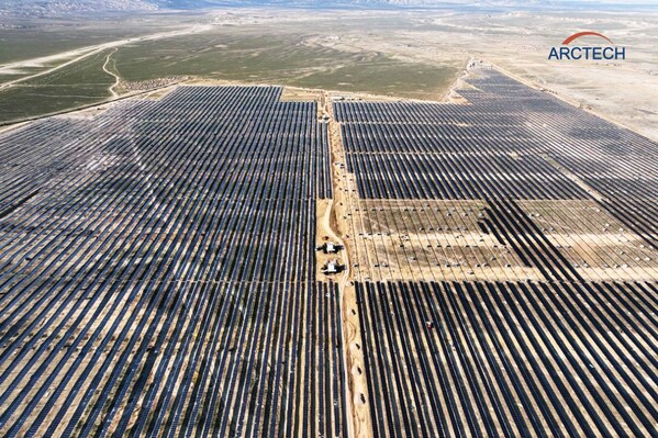 Arctech 312MW Project in Azerbaijan (PRNewsfoto/Arctech)