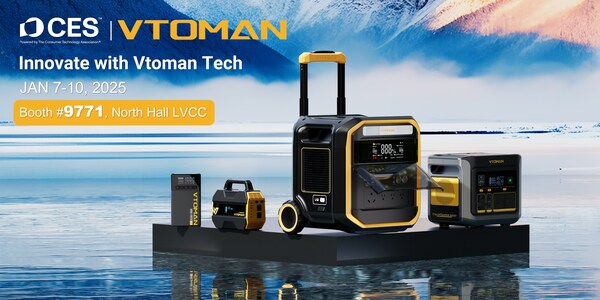 VTOMAN Named CES Innovation Awards® 2025 Honoree for FLASHSPEED PRO 3600